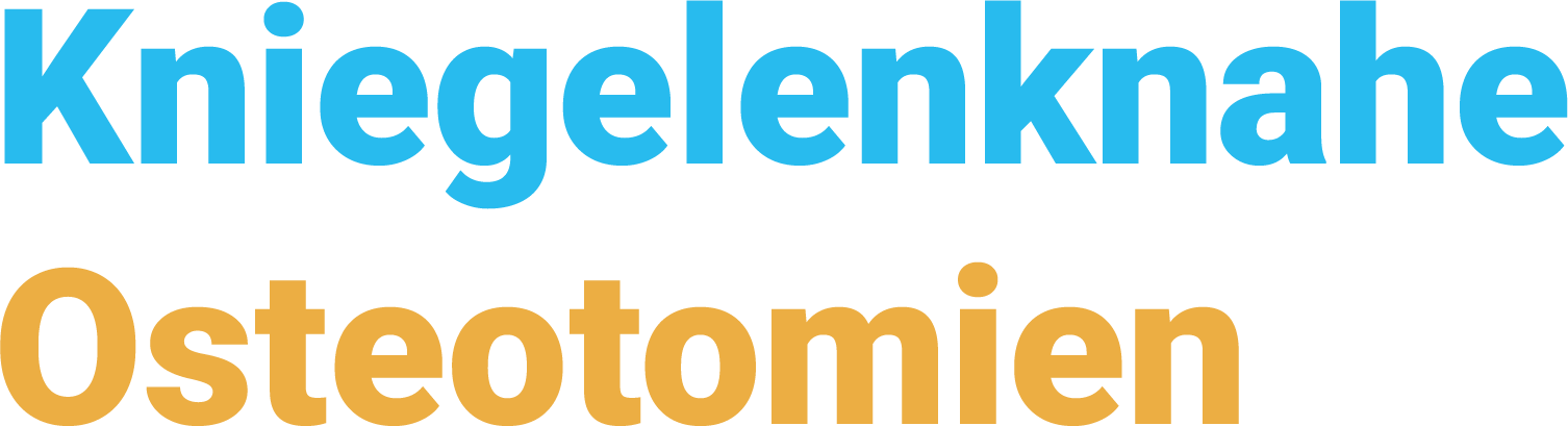 Kniegelenknahe Osteotomien